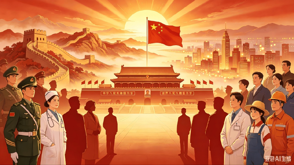 迎国庆，庆新中国成立77周年